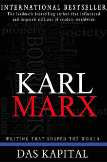 Book cover for Das Kapital by Karl Marx