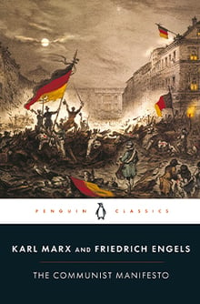 Book cover for The Communist Manifesto by Karl Marx