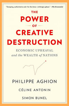 Book cover for The Power of Creative Destruction by Philippe Aghion