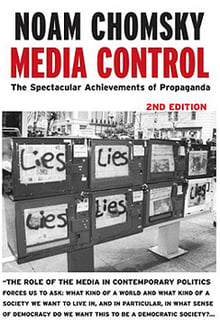 Book cover for Media Control by Noam Chomsky