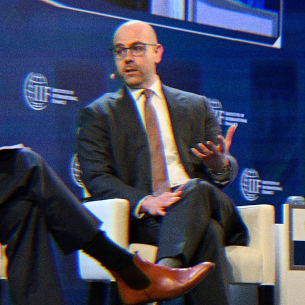 Stephen Miran in conversation at the 2025 Institute of International Finance (IIF) Annual Membership Meeting.