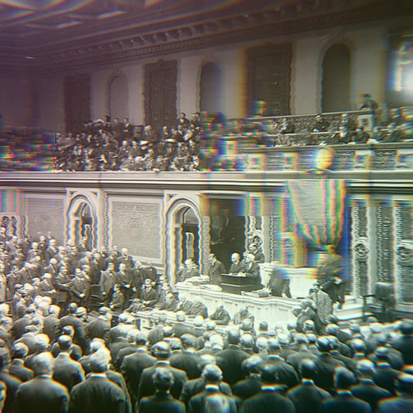 United States Congress circa 1915.