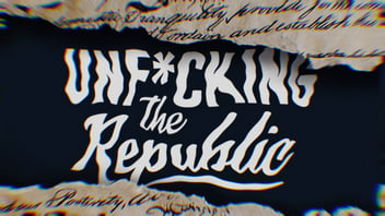 The Unf*cking the Republic logo.