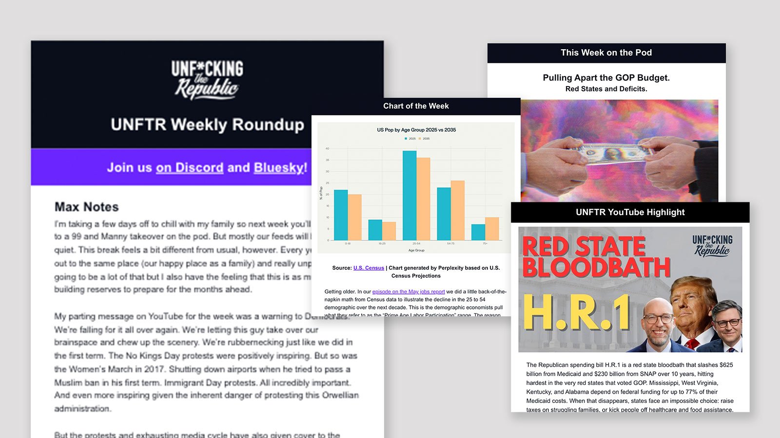 unftr-newsletter-collage