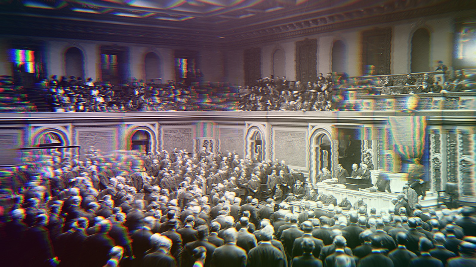 United States Congress circa 1915.